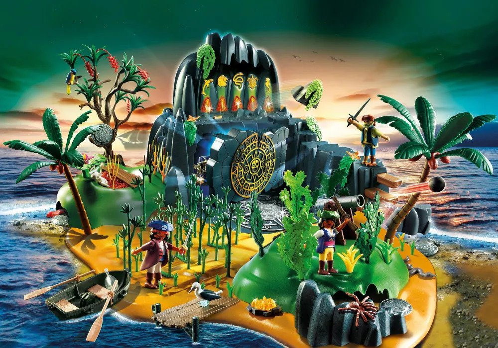 Playmobil – 5134 – Île Mystérieuse des Pirates