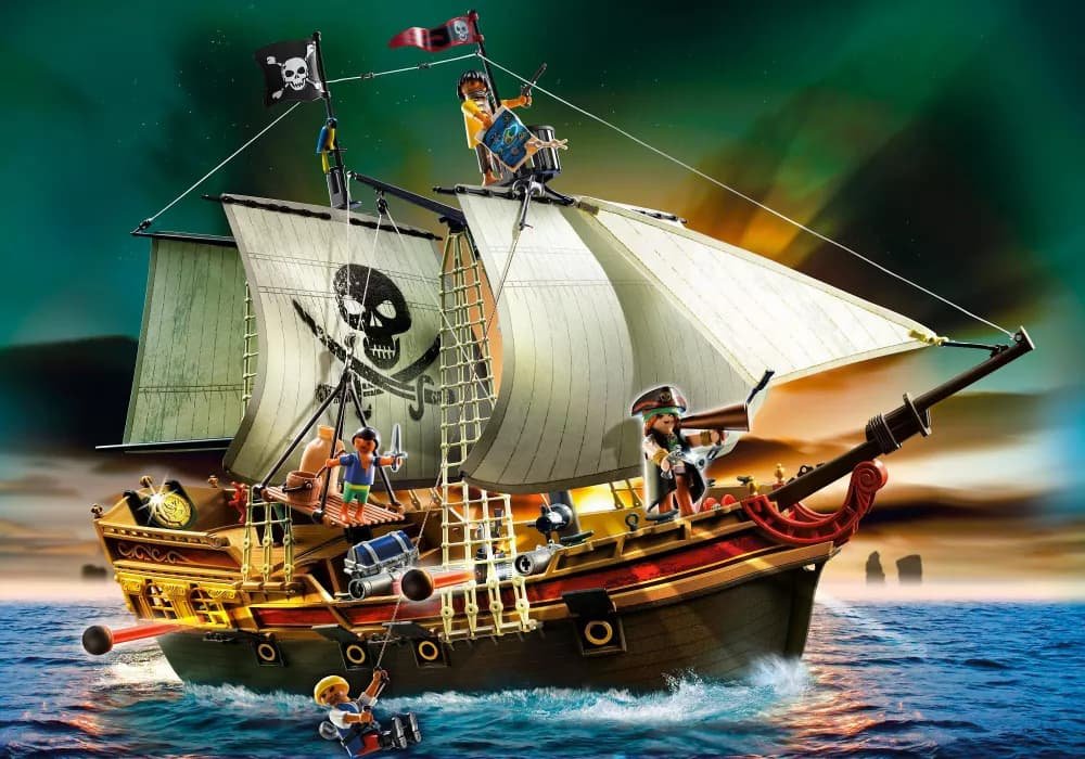 Playmobil 5135 – Bateau d’Attaque des Pirates