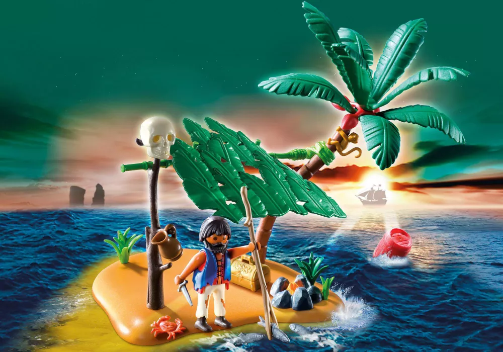 Playmobil – 5138 – Île Déserte et Naufragé