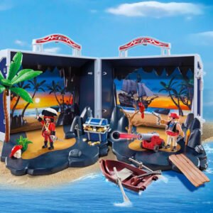 Playmobil - 5347 - Île au trésor des pirates transportable