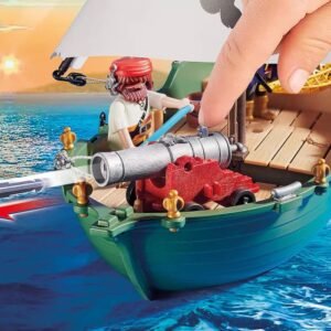 Playmobil 70151 chaloupe des pirates avec moteur